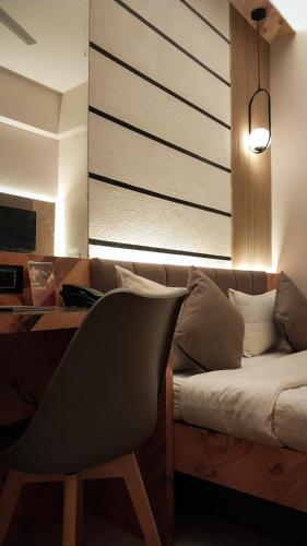 Posezení v ubytování Hotel Prabhat