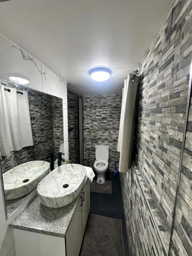 Koupelna v ubytování Villa Balmoral Suva