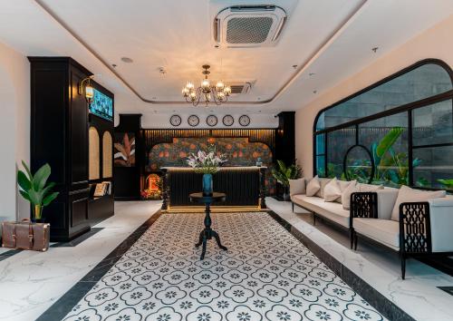 Et tv og/eller underholdning på Grand Beach Nha Trang hotel - 그랜드 비치 호텔 나트랑