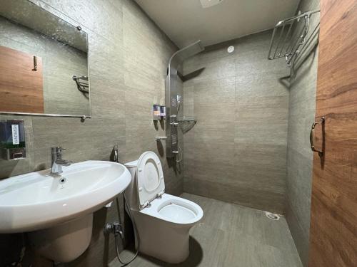 Ένα μπάνιο στο Jade Homestay A Riverview Retreat