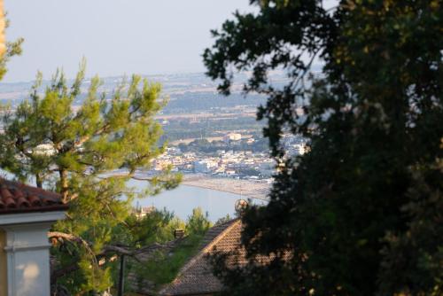 a view of a river from a house at Il Torrione Relais in Sirolo