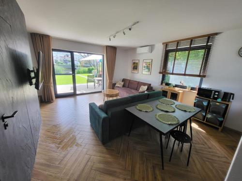 Posezení v ubytování FLAUTA apartamenty