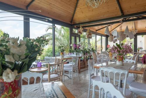 Boutique Hotel al Grappolo d'Oroにあるレストランまたは飲食店