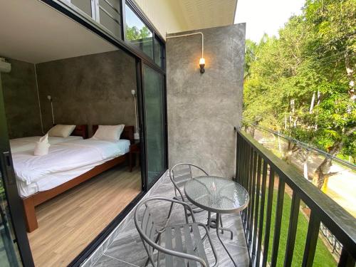 Balkón nebo terasa v ubytování Morning ธารทอง เชียงใหม่
