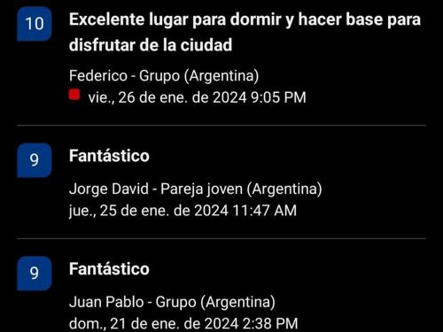a screenshot of a cell phone with the words emergency liquid panedomainveltveltvelt at Condominio Atuel con Cocina Wifi Cochera Desayuno in San Rafael