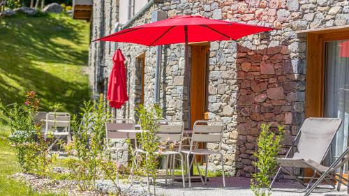 Taman di luar Résidence & Spa Les Cîmes d'Auréa