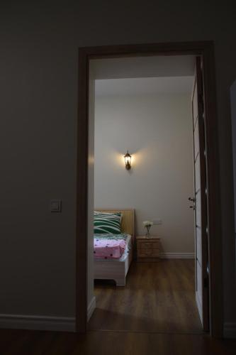 Katil atau katil-katil dalam bilik di Spacious apartment by the park