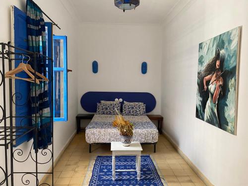 Posezení v ubytování Riad Safi médina