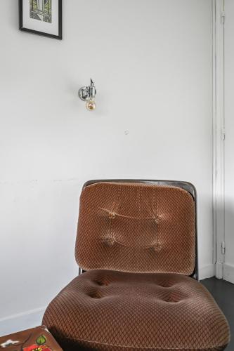 Ruang duduk di Hôtel Sauvage