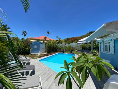 Villa Ti Bleu Caraïbes 8 Personnes à St François