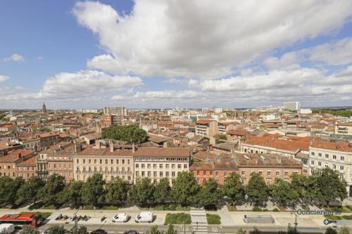 Jaures - Vue panoramique sur la ville Rose