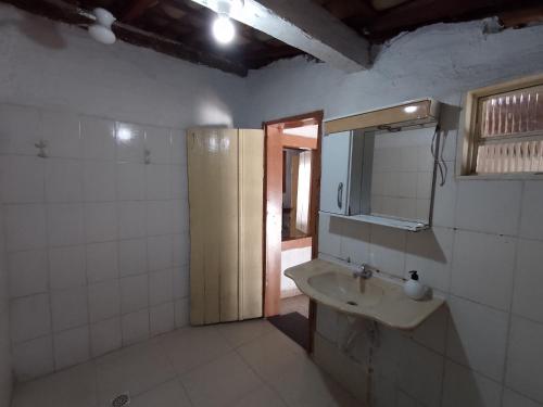 Ένα μπάνιο στο VILLA BOA Casa de Temporada