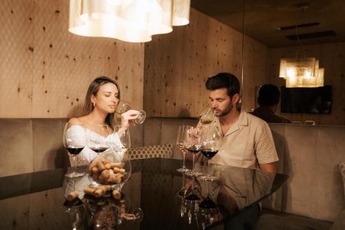 Nápoje v ubytování Hotel La Majun