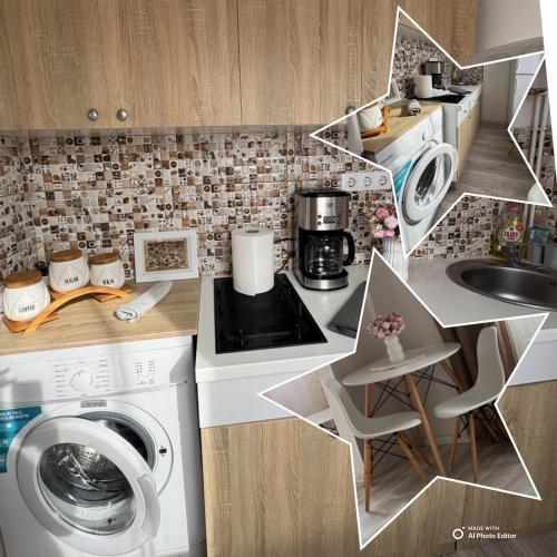 Η κουζίνα ή μικρή κουζίνα στο Homerent