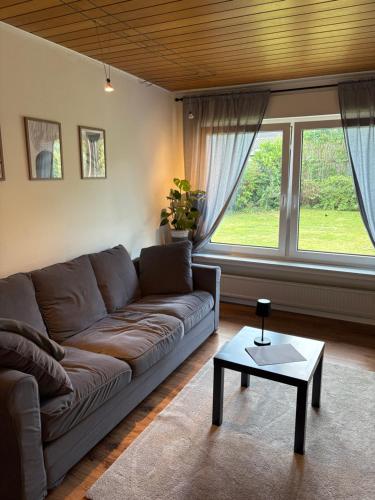 Posezení v ubytování Ferienwohnung Hähn