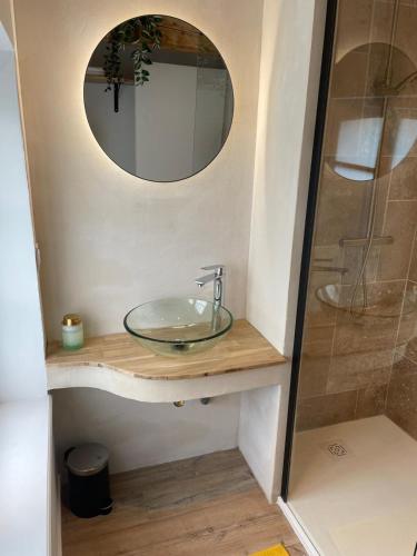 Bilik mandi di Urban Loft & Country Vibes