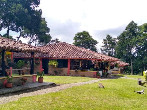 Zahrada ubytování Finca Hotel Rancho Panajuanos