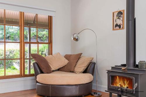 Posezení v ubytování Best Rural Sunset in Malua Bay