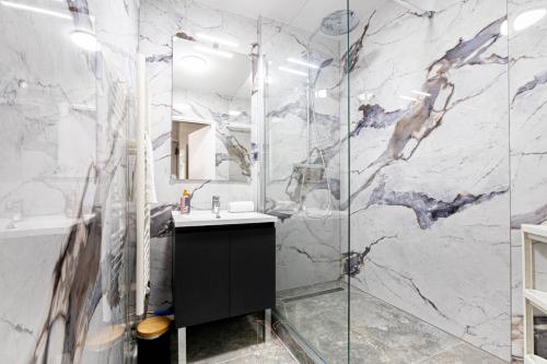 Koupelna v ubytování Disneyland-Paris, 7 pers, parking privé, Wi-Fi