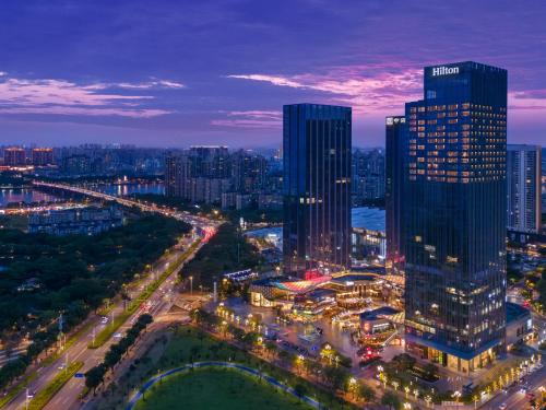 Γενική άποψη της πόλης Huizhou ή θέα της πόλης από  αυτό το ξενοδοχείο