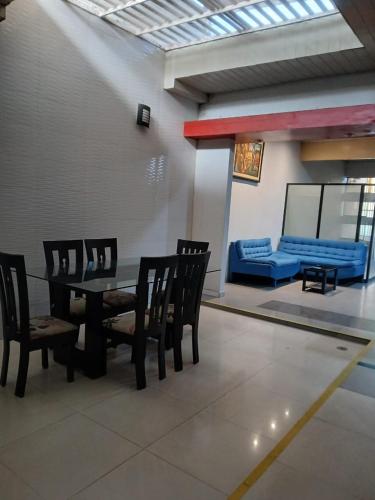 Χώρος καθιστικού στο Hotel Capibara