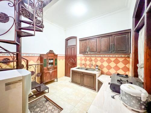 Χώρος καθιστικού στο Griya Giwangan Homestay Jogja