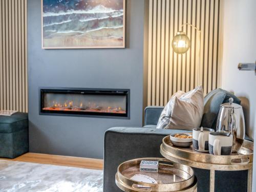 Posezení v ubytování Sea Glass