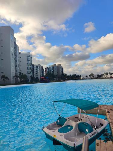 Πισίνα στο ή κοντά στο Casa Oasis Veracruzano
