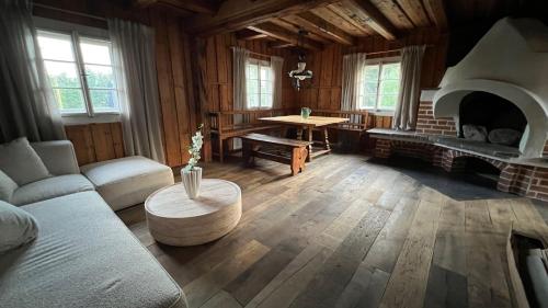 Ein Sitzbereich in der Unterkunft Landhaus Danner