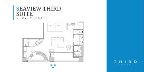 a floor plan of the savoy third surf apartment at THIRD ishigakijima in Ishigaki Island