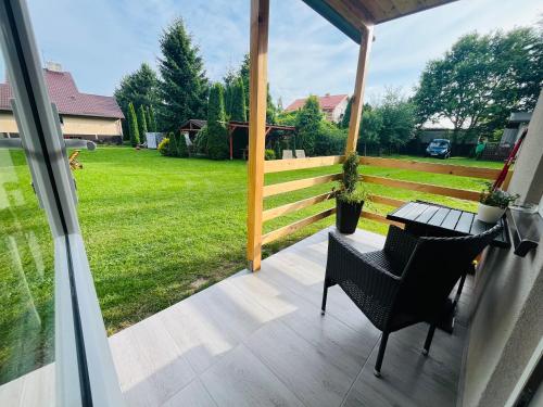 Κήπος έξω από το Domki u Zuzi w Sianożętach