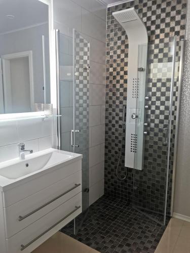 Bagno di Ferienwohnung Edelweiß