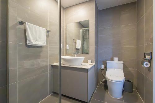 Un baño de Hotel Wooin