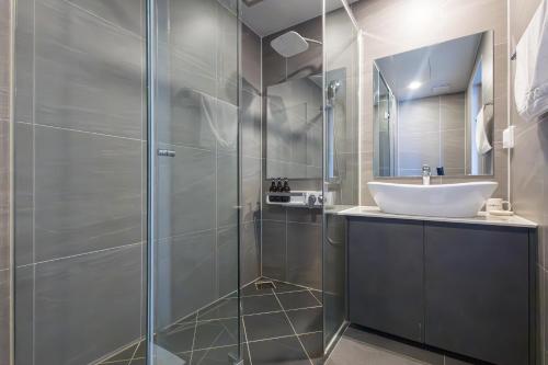 Un baño de Hotel Wooin