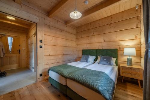 Katil atau katil-katil dalam bilik di Apartamenty Tatra Loft