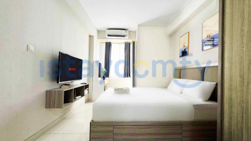 Postel nebo postele na pokoji v ubytování Studio Baloi Apartment A1225 City View