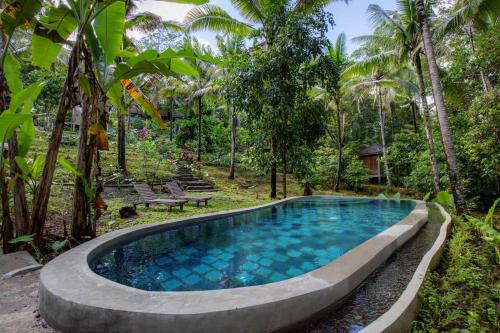 Bali Secret Jungleの敷地内または近くにあるプール