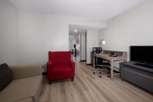 TV o dispositivi per l'intrattenimento presso Wingate by Wyndham Matthews - Charlotte