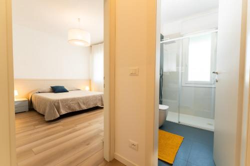 Ένα μπάνιο στο Quadrilocale e Mansarde Bafile241 - Adria Holiday Jesolo - FAMILY APARTMENTS