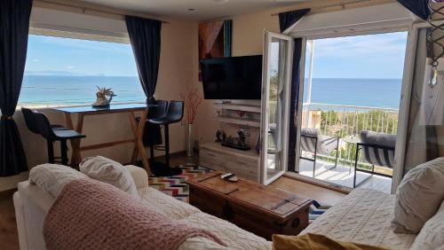 LaVista Penthouse private balcony and sea views