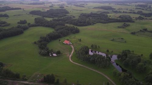 Příroda nedaleko prázdninového domu