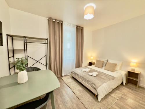 Studio 4 lumineux Av Garibaldi - DABNB