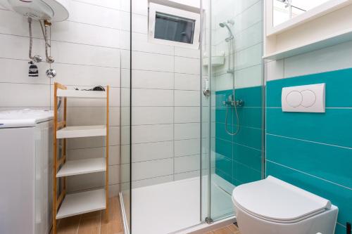 Koupelna v ubytování Apartment Vita Lovran