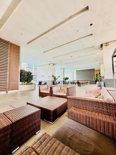 Χώρος καθιστικού στο Ramad Serviced Suites KLCC