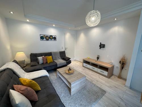 Χώρος καθιστικού στο Cozy & Stylish space with Parking