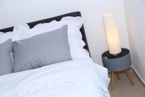 Apartmani Tešaにあるベッド