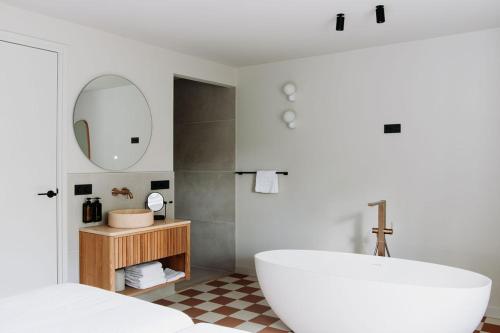 Ένα μπάνιο στο Boutique Apartments Koogerend
