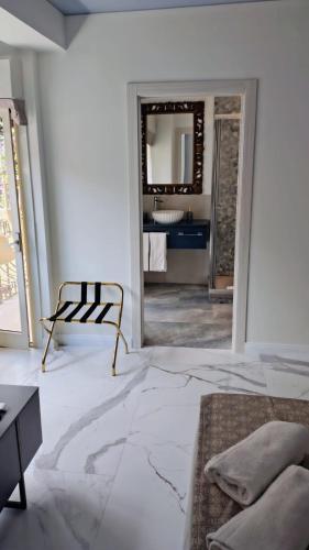 Ένα ή περισσότερα κρεβάτια σε δωμάτιο στο Tao chambre