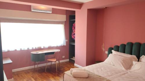 Ένα ή περισσότερα κρεβάτια σε δωμάτιο στο Tao chambre