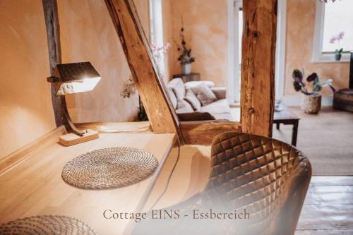 Posezení v ubytování Cottage Gut Nüxei